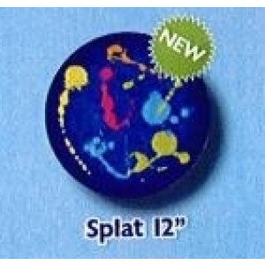Blue Paint Splat Spoke Guards